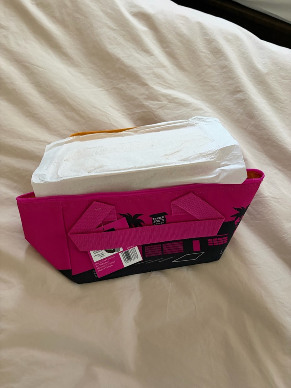 Pink Lunch Bag mini size